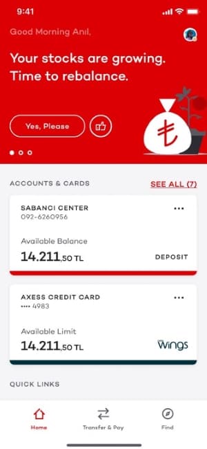 Akbank Mobile - Wealth Domain